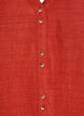 V-neck shirt blouse with short sleeves, Red, Packshot image number 2
