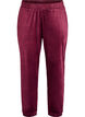 Loose velvet trousers, Dark Bordeaux, Packshot image number 0