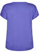 Solid-coloured training T-shirt, Blue, Packshot image number 1