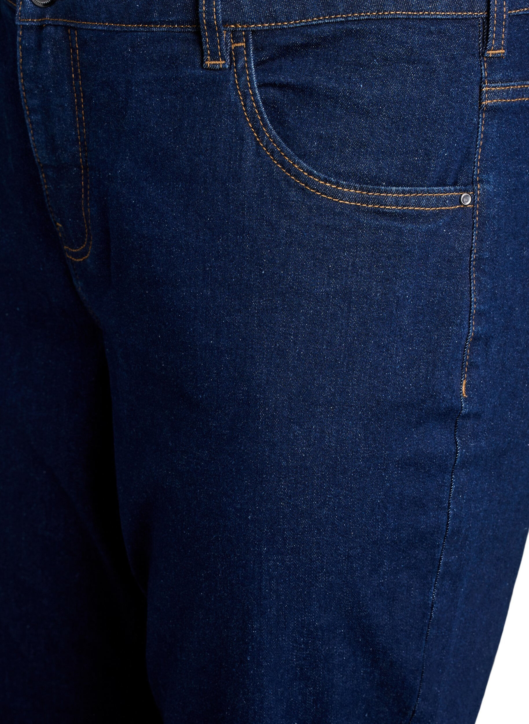 ZizzifashionCropped Vera jeans with a straight fit, Blue, Packshot image number 2