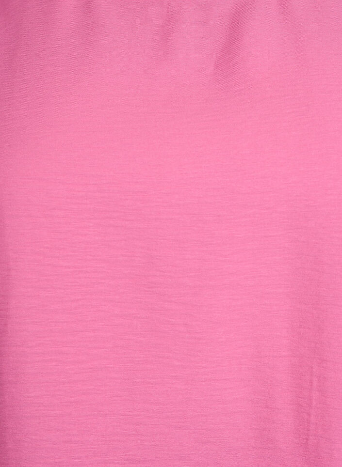 Blouse with short, wide sleeves, Pink, Packshot image number 2