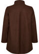 Short coat with A-line shape, Brown, Packshot image number 1
