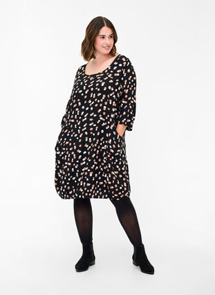 Dress, Black Dot, Model image number 2