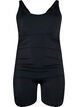 Swimsuit with legs, Black, Packshot image number 0