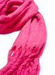 Soft scarf with fringes, Pink, Packshot image number 1