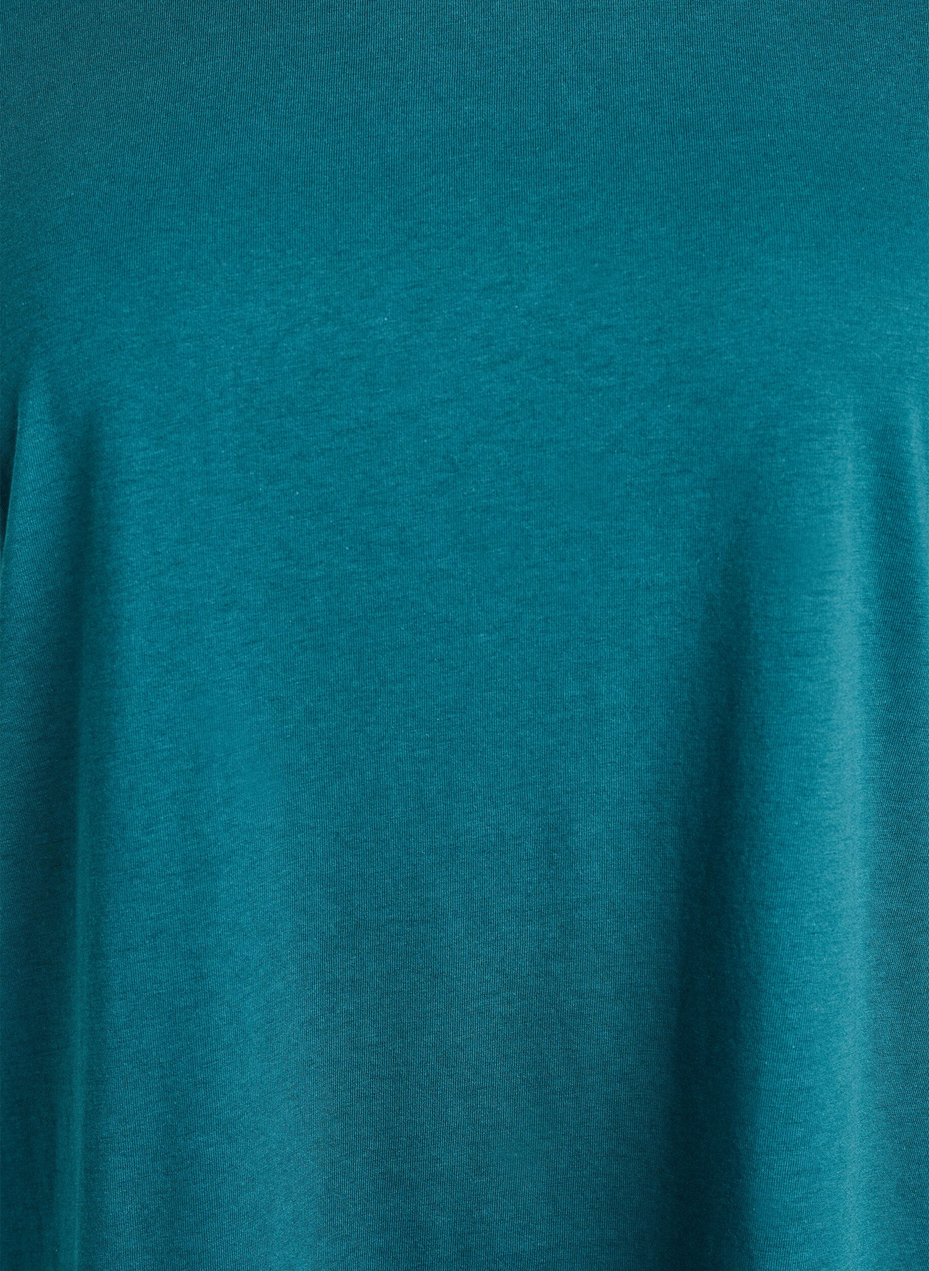 Zizzifashion Short sleeved cotton blend t-shirt, Green, Packshot image number 2