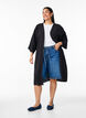 Viscose kimono with 3/4 sleeves, Black, Model image number 1