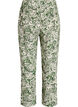 High-waisted viscose trousers, Green, Packshot image number 1