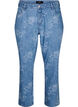 Mille jeans with a floral pattern, Light Blue, Packshot image number 0