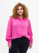 Long-sleeved shirt in TENCEL™ Modal, Phlox Pink, Model image number 0