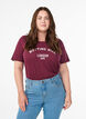 T-shirt with motif, Red, Model image number 0