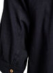 Cotton tunic with a V-neck, Black, Packshot image number 3