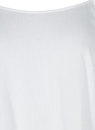 Off-shoulder tunic in viscose, White, Packshot image number 2
