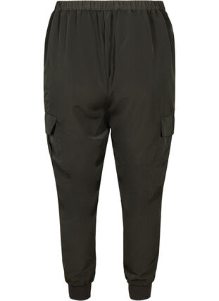 Cargo trousers with side pockets, Peat, Packshot image number 1