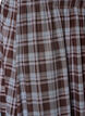 Checked mesh midi skirt, Blue, Packshot image number 2