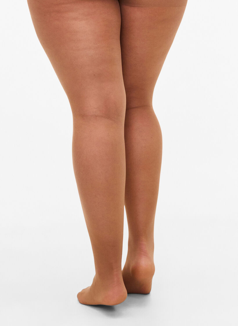 Sun tan tights in 25 denier, Beige, Model