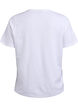 FLASH - T-shirt with button detail, White, Packshot image number 1