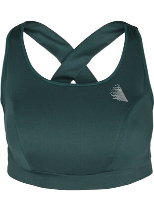 Sports top with a decorative details on the back, Green Gables, Packshot image number 0