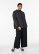 Lightweight jacket with a hood and zipper, Black, Model image number 1