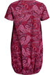 Short-sleeved cotton dress with print, Red, Packshot image number 1