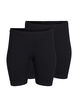 2 pack legging shorts, Black, Packshot image number 0