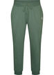 Loose workout trousers with pockets, Green, Packshot image number 0