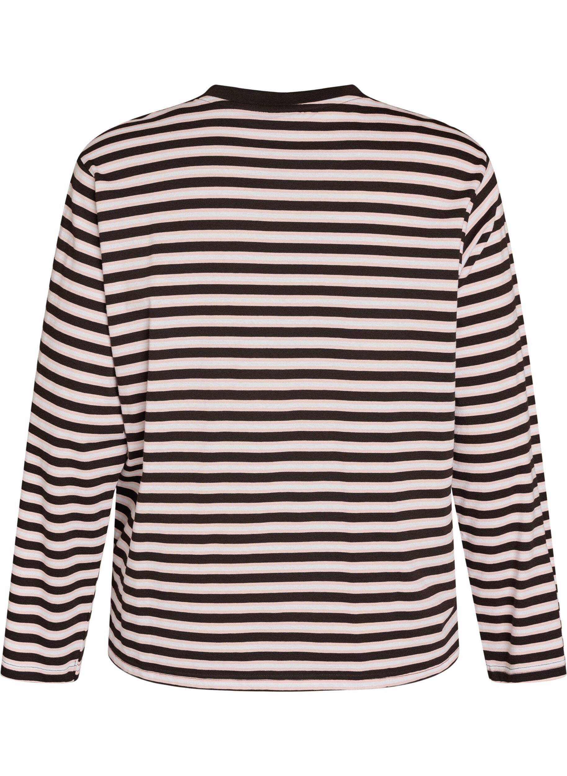 ZizzifashionBasic t-shirt with long sleeves, 9991, Packshot image number 1