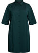 Short shirt dress with 3/4 sleeves, Green, Packshot image number 0