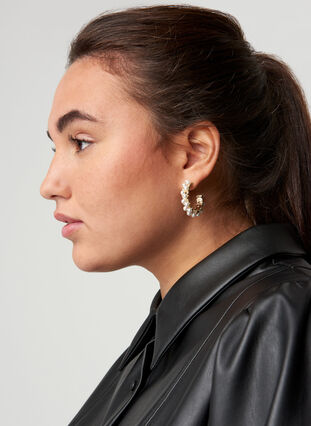 Pearl earrings, Pearl, Model image number 0