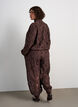 Lace balloon trousers with inner shorts, Brown, Model image number 1