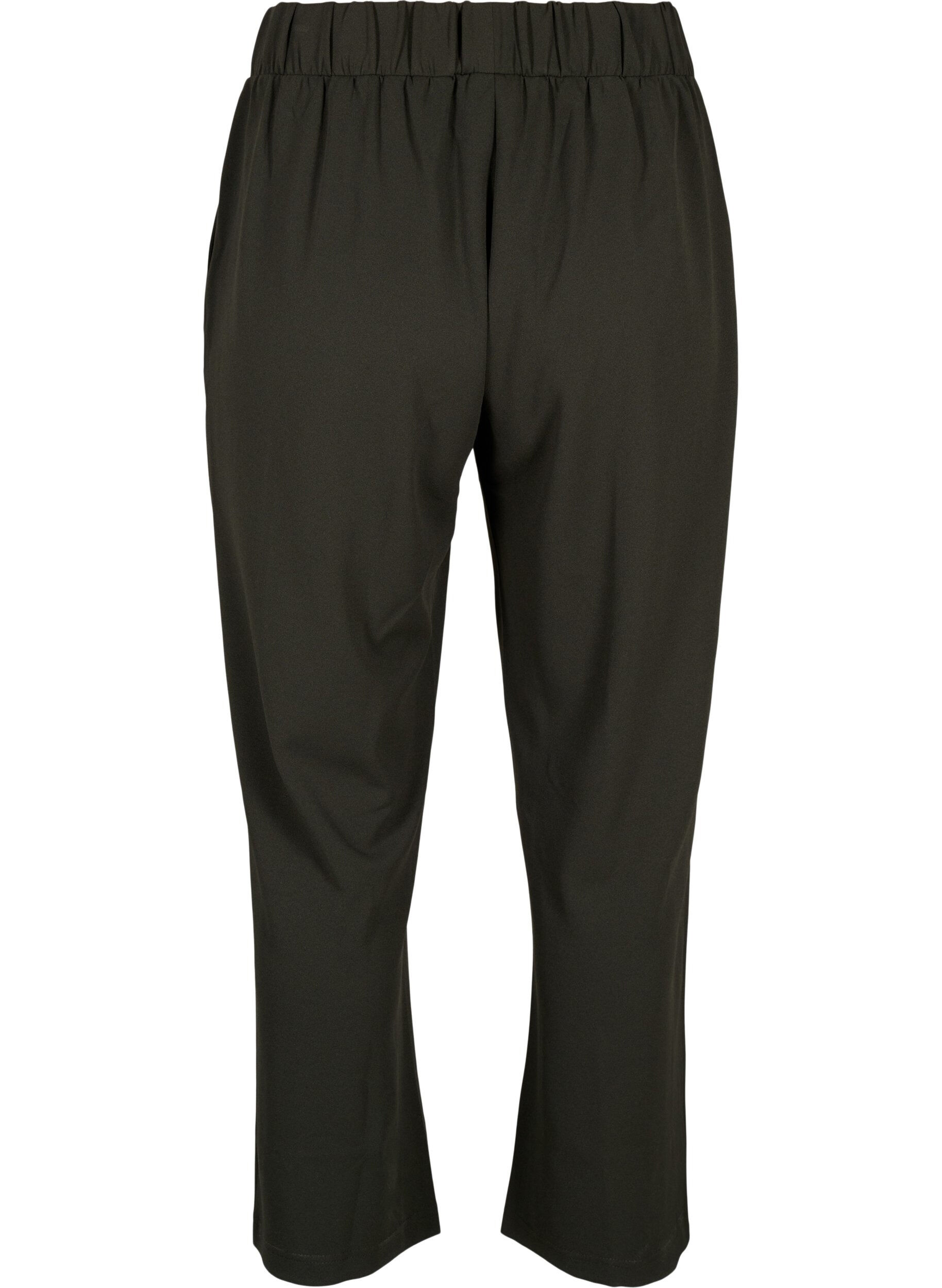 Zizzifashion Loose trousers with pockets, Green, Packshot image number 1