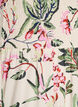 Viscose maxi skirt with smocking, Vanilla, Packshot image number 2