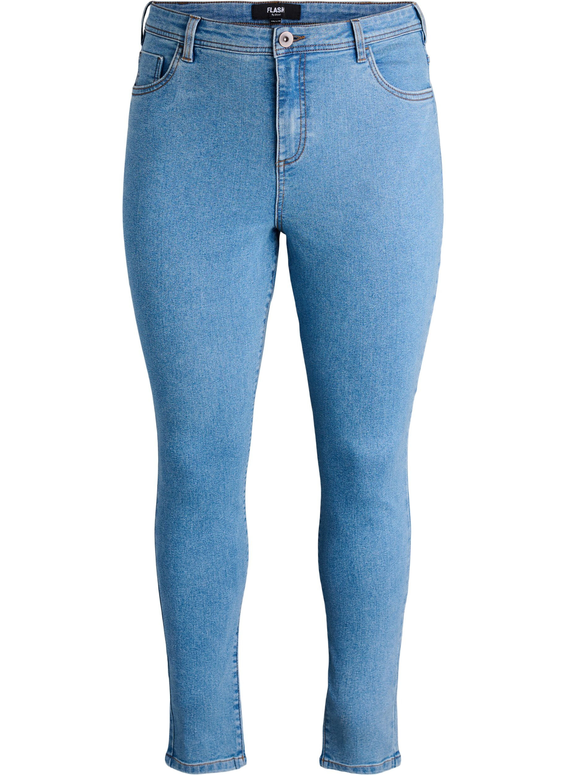 ZizzifashionJeans with super slim fit, Light Blue, Packshot image number 0