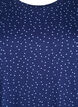Organic cotton T-shirt with dots, Blue, Packshot image number 2