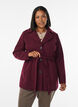 Short coat with a belt, Dark Bordeaux, Model image number 0