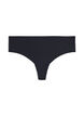 2-pack seamless g-string, Black, Packshot image number 2