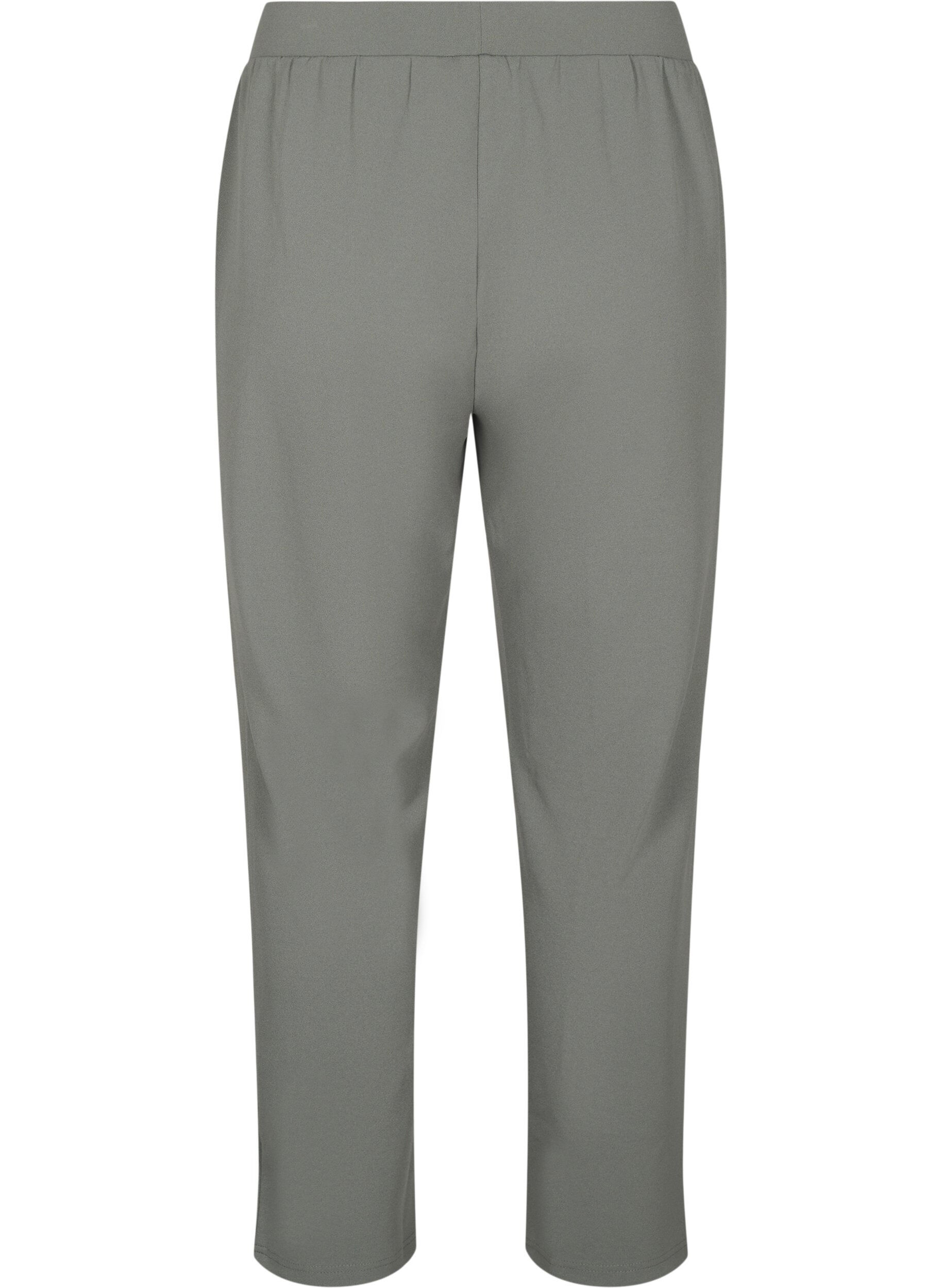ZizzifashionStraight fit trousers, Grey, Packshot image number 1
