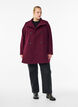 Short coat with A-line shape, Dark Bordeaux, Model image number 1