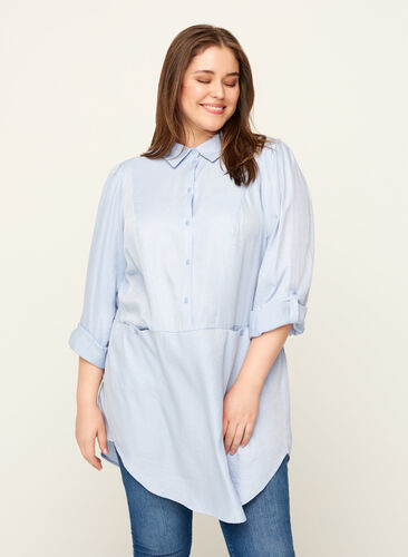 Tunic, Cashmere Blue ASS, Model image number 0
