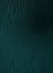 Blouse with texture and 3/4 sleeves, Green, Packshot image number 2