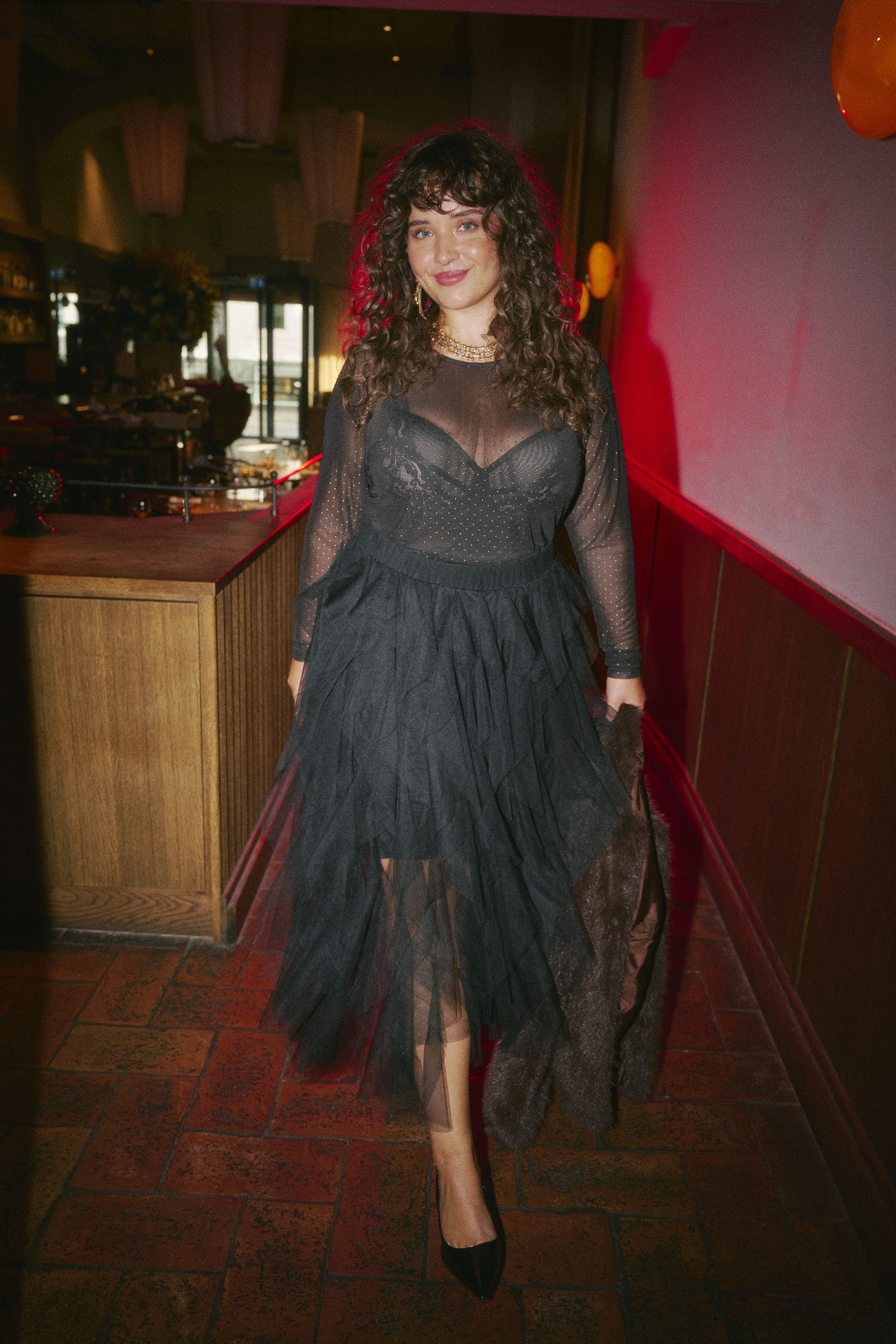 ZizzifashionDark glamour with weight, , Model