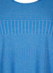 Blouse with 3/4 sleeves and striped pattern, Princess Blue Mel., Packshot image number 2