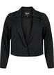Short blazer with button, Black, Packshot image number 0