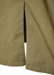 Cotton cargo skirt with a back slit, Green, Packshot image number 4