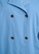 Short trench coat with pockets, Blue, Packshot image number 2