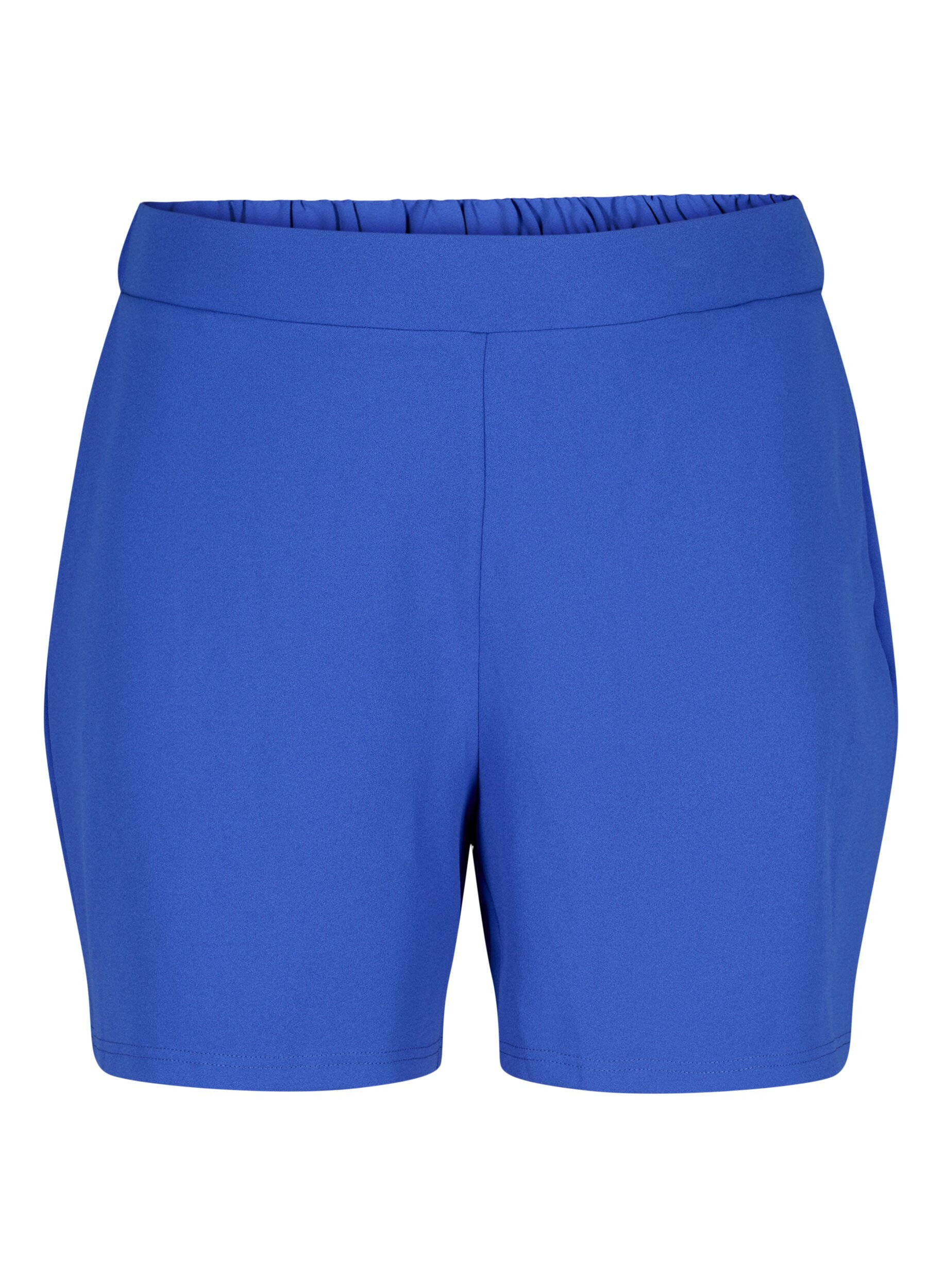 Zizzifashion FLASH - Loose shorts with pockets, Blue, Packshot image number 0