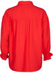 Shirt with long sleeves and ruffle details, Red, Packshot image number 1