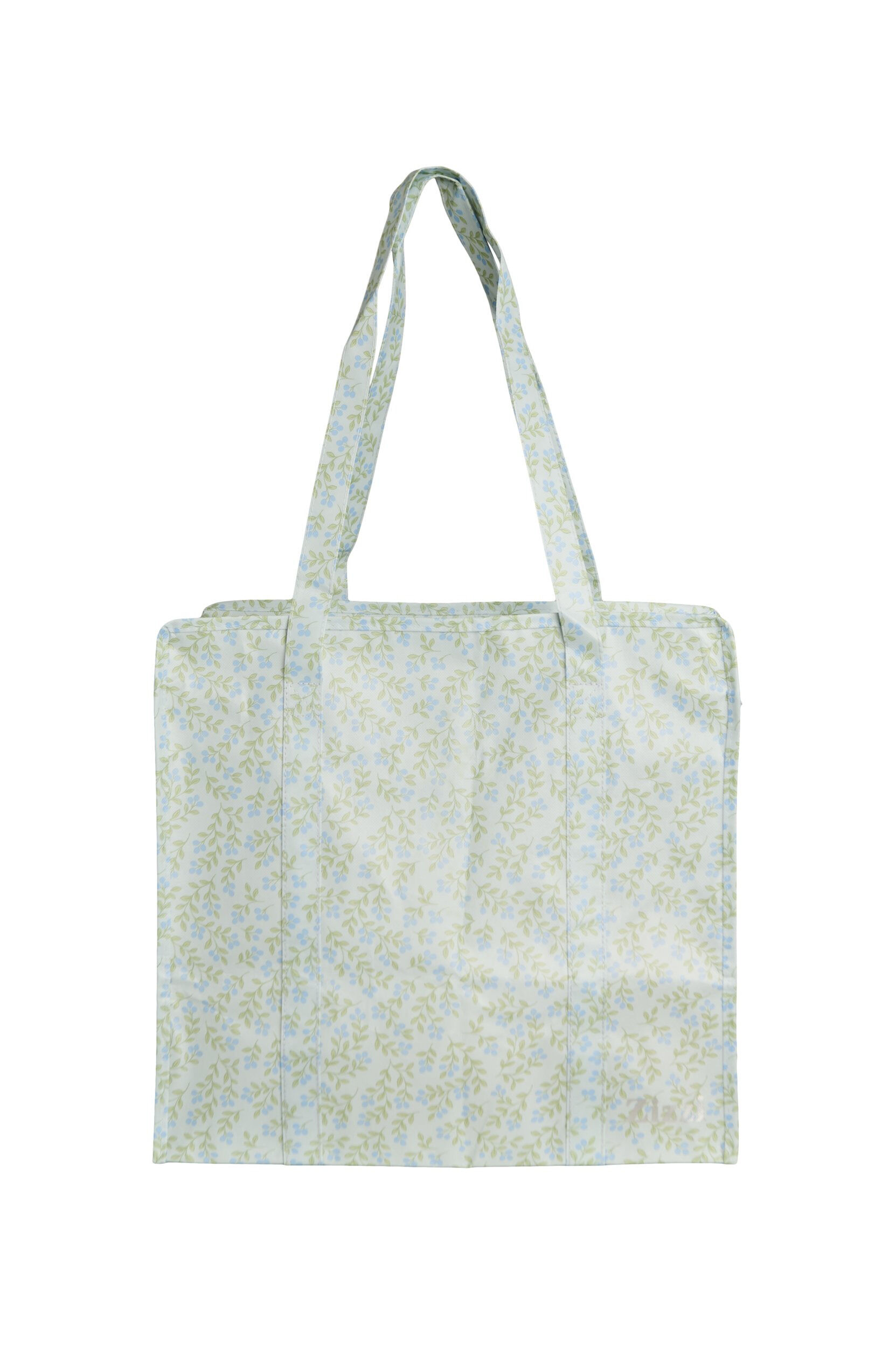 ZizzifashionShopping bag with zipper, Light Blue, Packshot image number 1