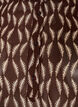 Blouse with all-over print and short button placket, Brown, Packshot image number 2