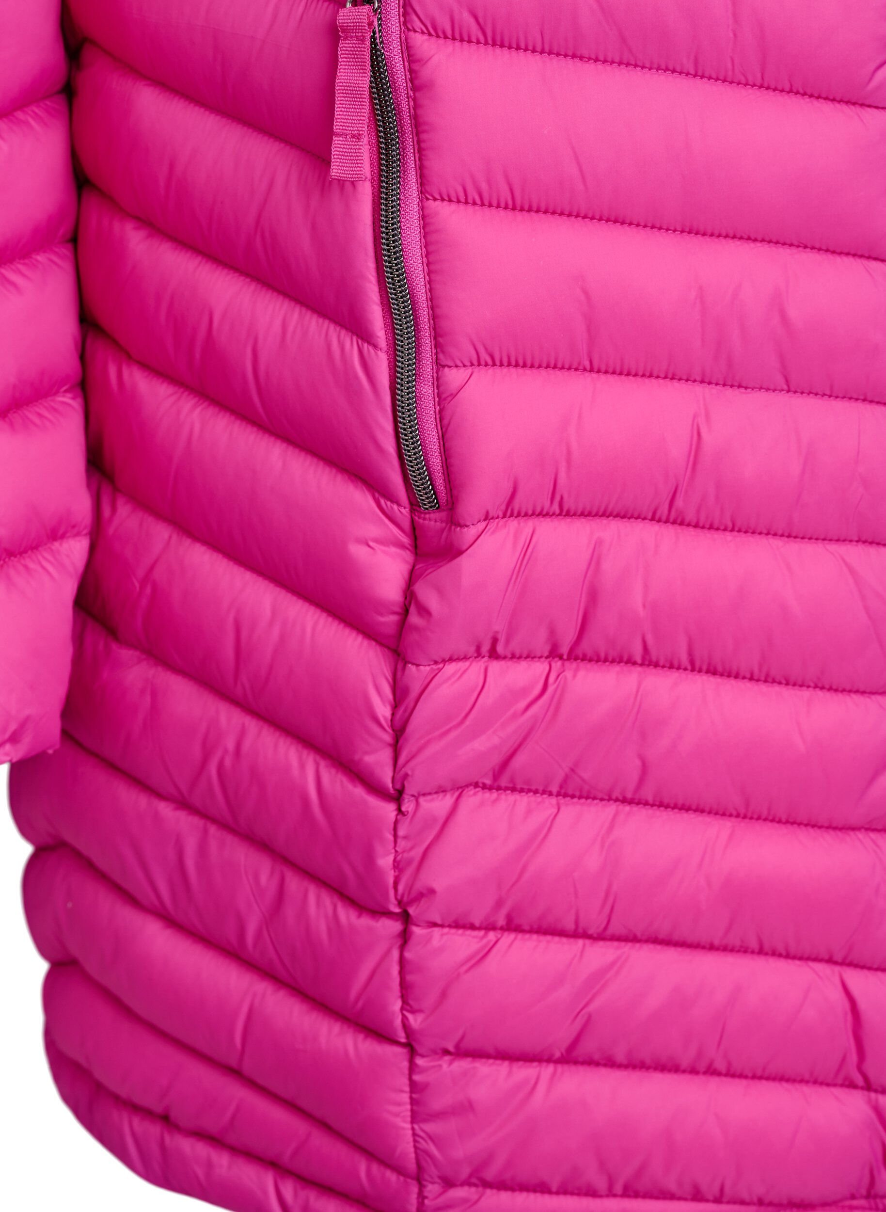 Zizzifashion Lightweight jacket with pockets and a detachable hood, Rose, Packshot image number 3